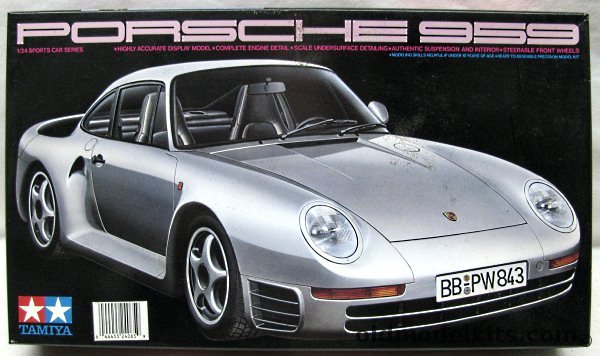 Tamiya 1/24 Porsche 959, 24065 plastic model kit